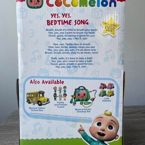 Cocomelon Musical Bedtime JJ Doll, 10inch. - Picture 4 of 4